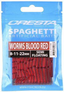 CRESTA Spaghetti Worms Blood Red